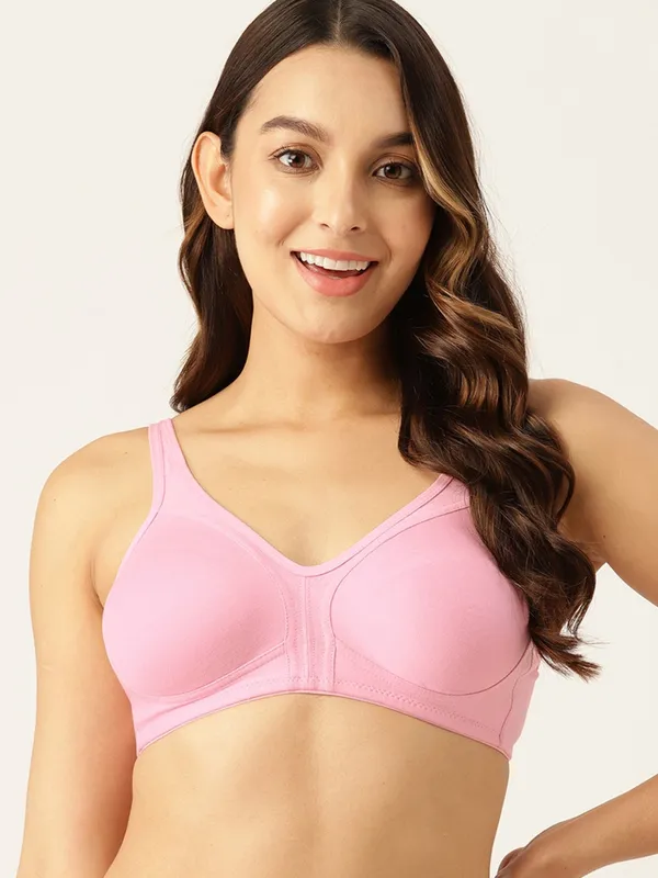 Baby_Pink_Minimizer_Seamless_Comfort_T-Shirt_Bra_-_Non-Padded,_Non-Wired_For_Women
