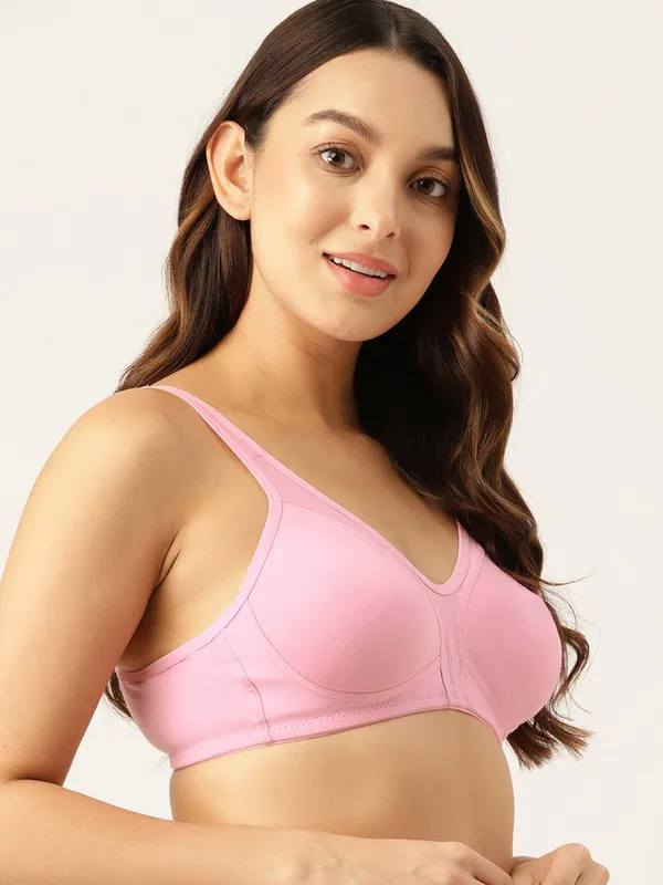 Baby_Pink_Minimizer_Seamless_Comfort_T-Shirt_Bra_-_Non-Padded,_Non-Wired_For_Women