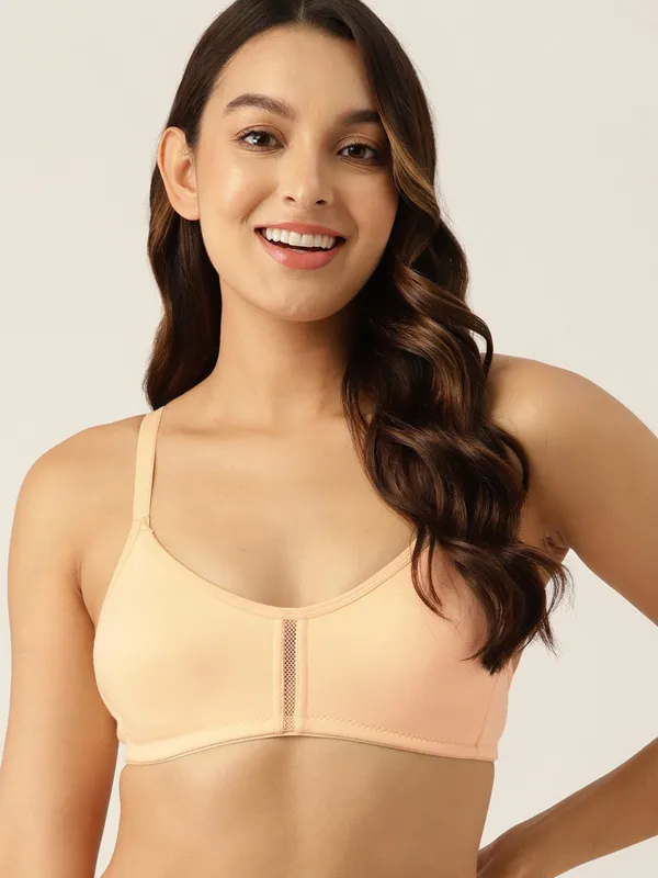 Beige_Center_Net_Seamless_Comfort_T-Shirt_Bra_-_Non-Padded,_Non-Wired_For_Women