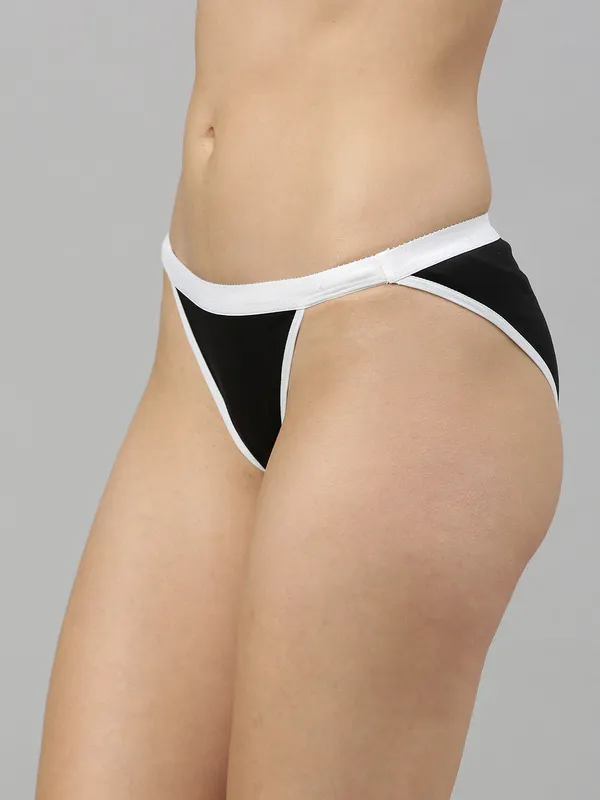 Black_&_White_Mid_Rise_Soft_Cotton_Tanga_Panty_For_Women