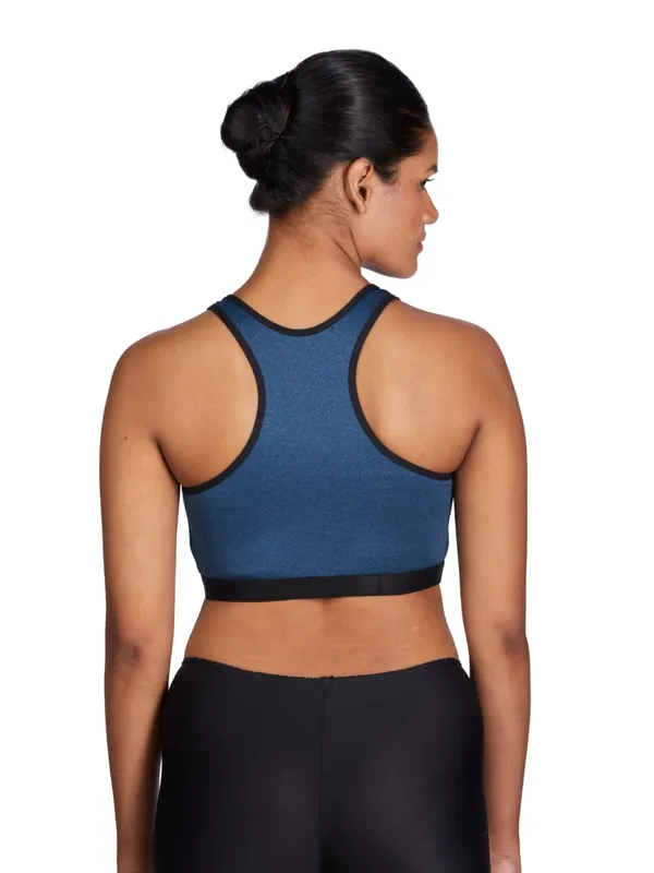 Blue_Nylon_Sports_Bra_For_Women