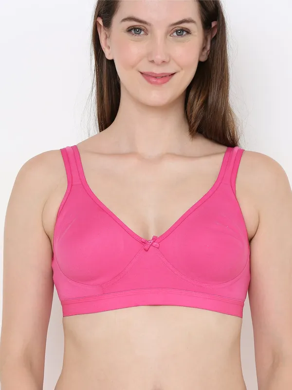 Pink_Comfort_Plus_Full_Coverage_Slip-On_Bra,_Wire-Free_&_Non-Padded_For_Women
