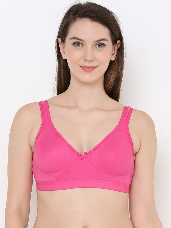 Pink_Comfort_Plus_Full_Coverage_Slip-On_Bra,_Wire-Free_&_Non-Padded_For_Women