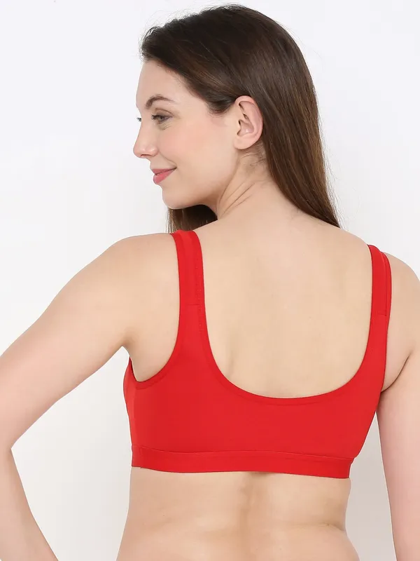 Red_Comfort_Plus_Full_Coverage_Slip-On_Bra,_Wire-Free_&_Non-Padded_For_Women