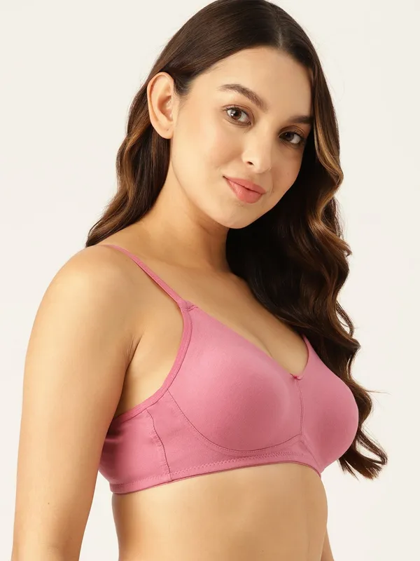 Mauve_Full_Coverage_Nykd_Seamless_Comfort_T-Shirt_Bra_-_Non-Padded,_Non-Wired_For_Women