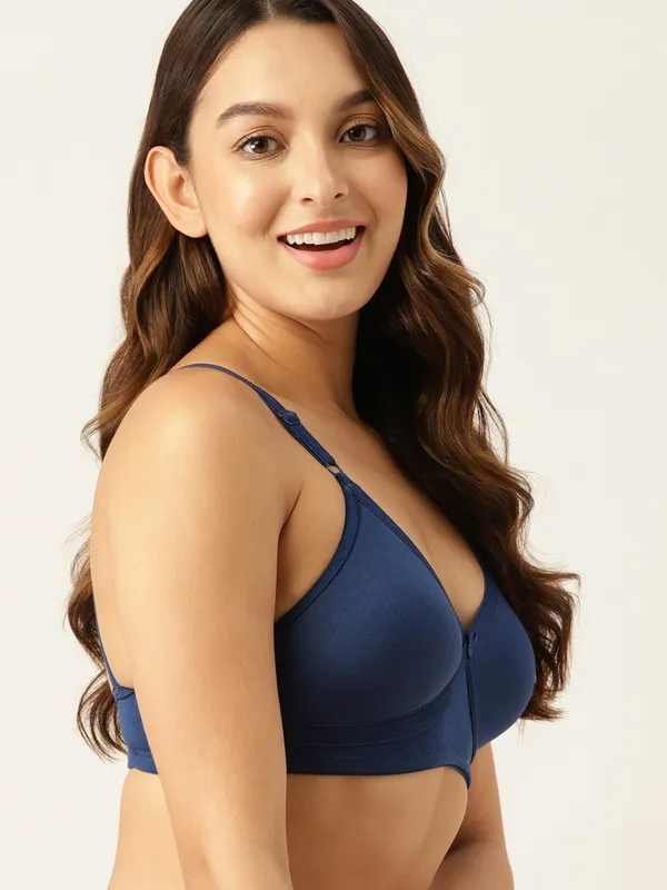 Navy_Blue_Cross_Over_Rounded_Seamless_Comfort_T-Shirt_Bra_-_Non-Padded,_Non-Wired_For_Women
