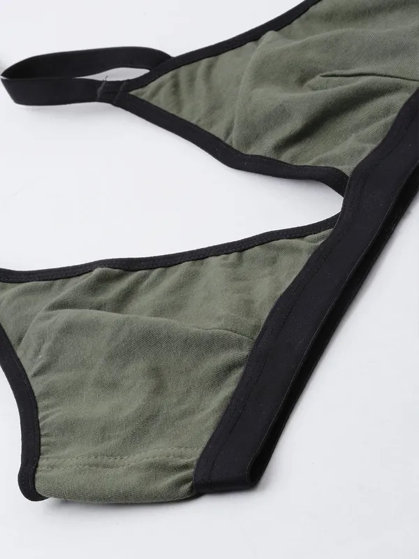 Olive_&_Black_Non-Wired_&_Non_Padded_Medium_Coverage_Lounge_Bra_For_Women