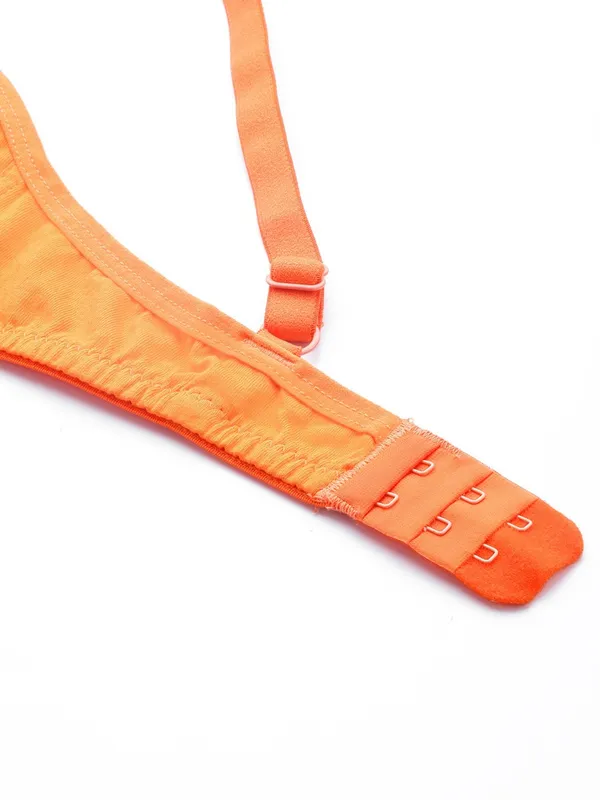Orange_Center_Net_Seamless_Comfort_T-Shirt_Bra_-_Non-Padded,_Non-Wired_For_Women