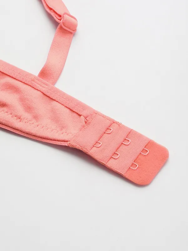 Peach_Seamless_Comfort_T-Shirt_Bra_-_Non-Padded,_Non-Wired_For_Women