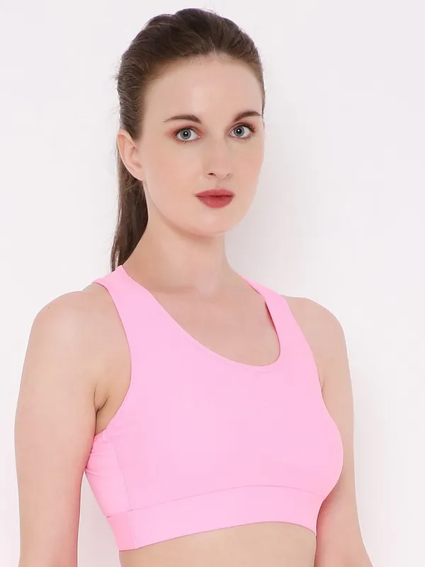 Pink_Removable_Padding_With_Rapid-Dry_Technology_Sports_Bra_For_Women