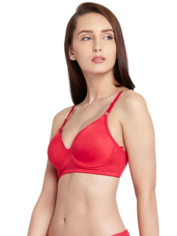 Red_Underwired_&_Heavily_Padded_With_Medium_Coverage_Push-Up_Bra_For_Women
