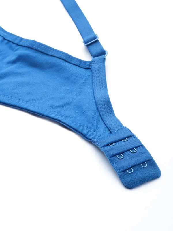 Royal_Blue_Minimizer_Seamless_Comfort_T-Shirt_Bra_-_Non-Padded,_Non-Wired_For_Women