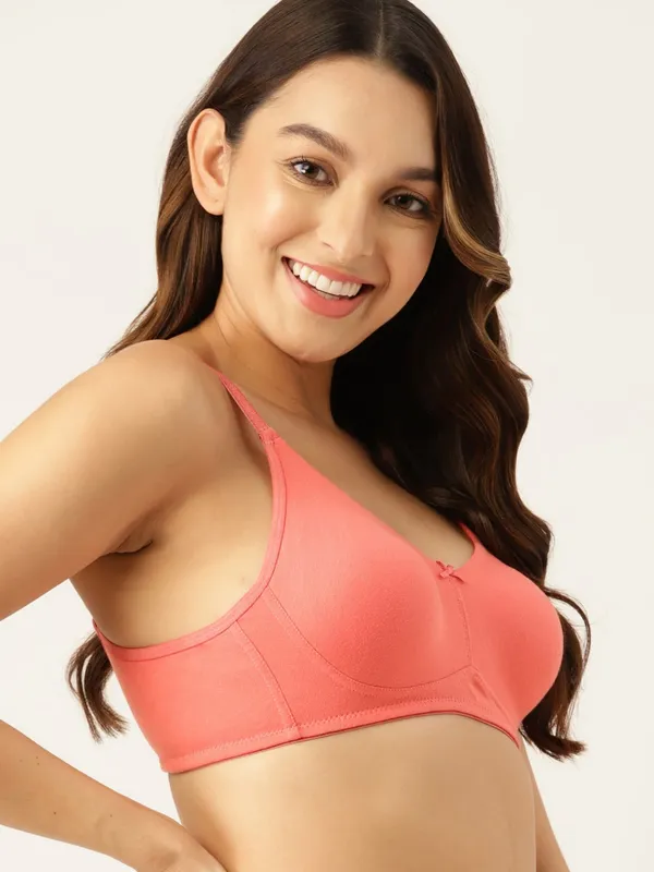 Talcam_Red_Full_Coverage_Nykd_Seamless_Comfort_T-Shirt_Bra_-_Non-Padded,_Non-Wired_For_Women