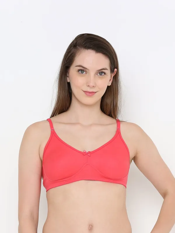 Red_Full_Support_Cotton_Bra_|_Non-Padded,_Non-Wired_&_Full_Coverage_With_Seamless_Cup_For_Women