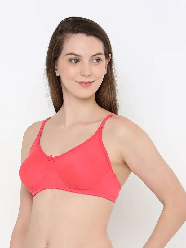 Red_Full_Support_Cotton_Bra_|_Non-Padded,_Non-Wired_&_Full_Coverage_With_Seamless_Cup_For_Women