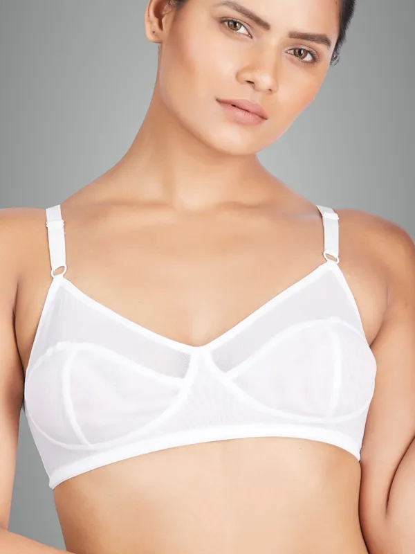 White_Non-Wired_&_Non_Padded_With_Medium_Coverage_T-Shirt_Bra_For_Women