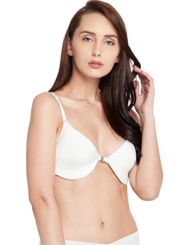 White_Underwired_&_Heavily_Padded_With_Medium_Coverage_Push-Up_Bra_For_Women