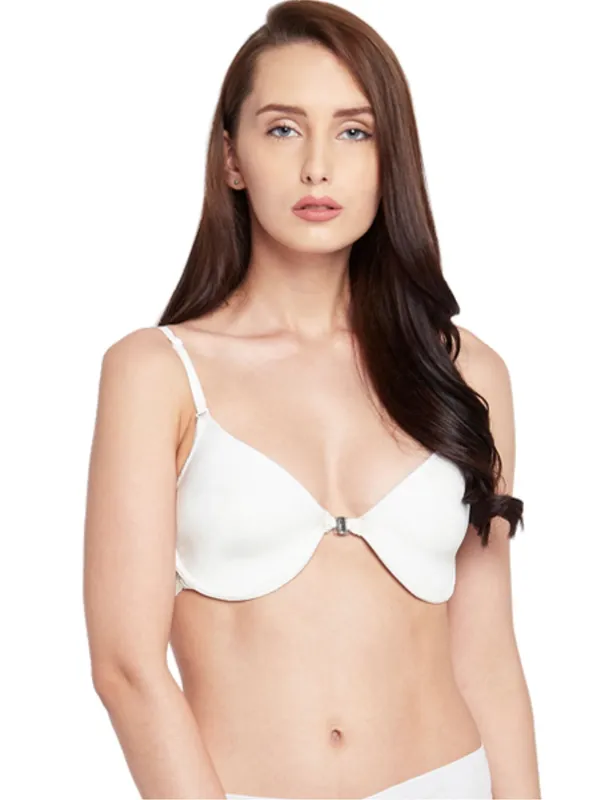 White_Underwired_&_Heavily_Padded_With_Medium_Coverage_Push-Up_Bra_For_Women