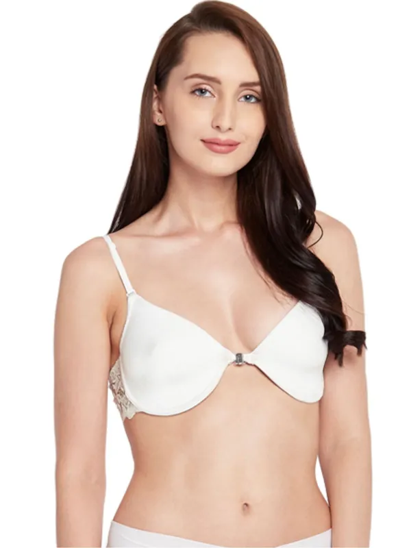 White_Underwired_&_Heavily_Padded_With_Medium_Coverage_Push-Up_Bra_For_Women