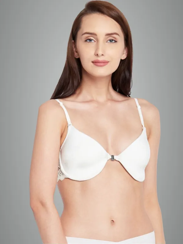 White_Underwired_&_Heavily_Padded_With_Medium_Coverage_Push-Up_Bra_For_Women