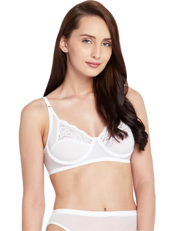 White_Underwired_&_Non_Padded_With_Medium_Coverage_Plunge_Bra_For_Women