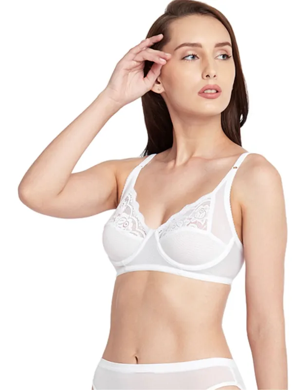 White_Underwired_&_Non_Padded_With_Medium_Coverage_Plunge_Bra_For_Women