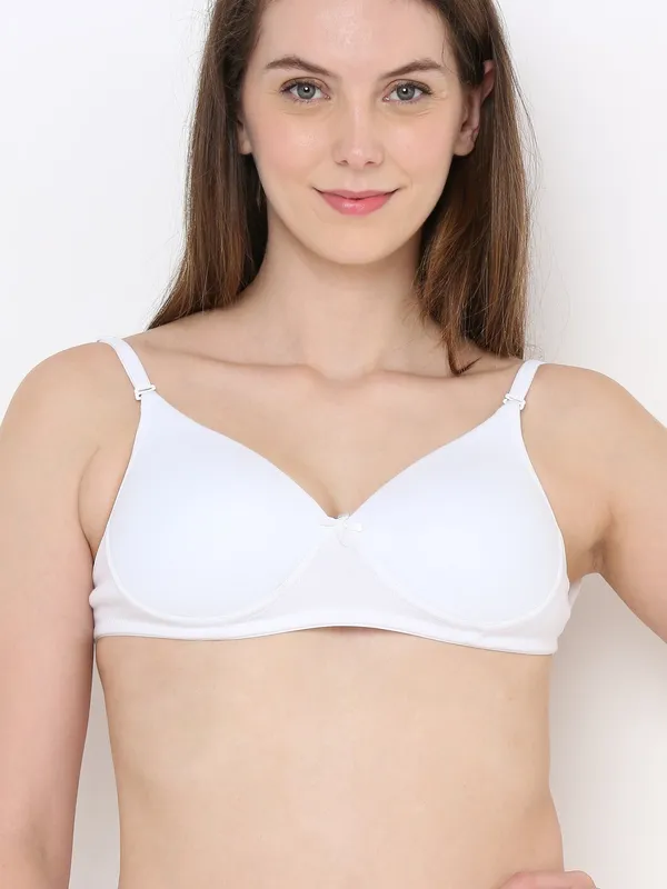 White_Luxecomfort_Padded_Non_Wired_Backless_Bra_For_Women