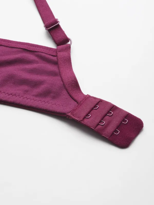 Wine_Full_Coverage_Nykd_Seamless_Comfort_T-Shirt_Bra_-_Non-Padded,_Non-Wired_For_Women