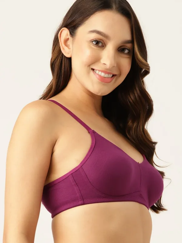 Wine_Full_Coverage_Nykd_Seamless_Comfort_T-Shirt_Bra_-_Non-Padded,_Non-Wired_For_Women
