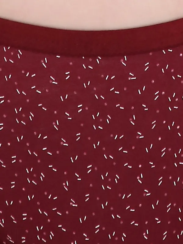 Maroon_Assorted_Mid_Waist_Printed_Bikini_Panty_For_Women