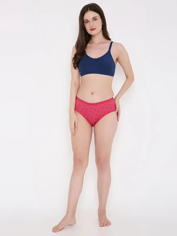 Pink_Assorted_Mid_Waist_Printed_Bikini_Panty_For_Women