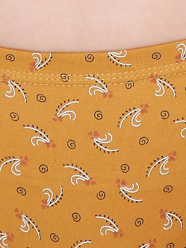 Mustard_Assorted_Mid_Waist_Printed_Bikini_Panty_For_Women