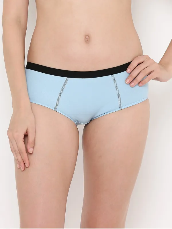 Sky_Blue_&_Black_Nylon_Boyfriend_Briefs_For_Women