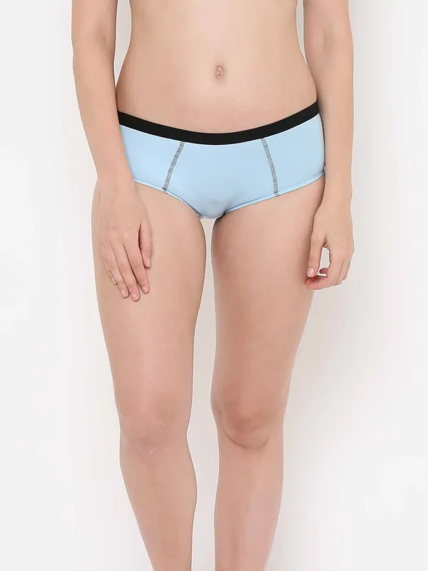 Sky_Blue_&_Black_Nylon_Boyfriend_Briefs_For_Women