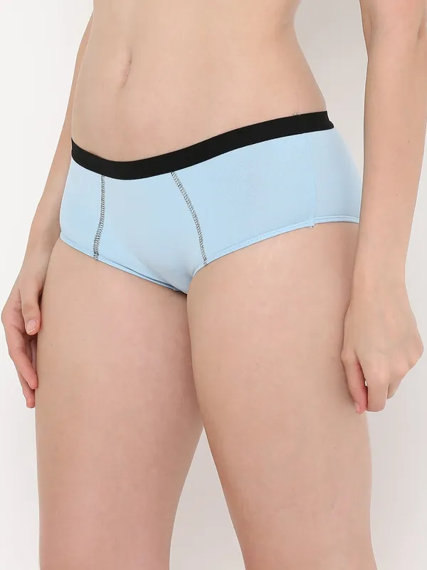 Sky_Blue_&_Black_Nylon_Boyfriend_Briefs_For_Women