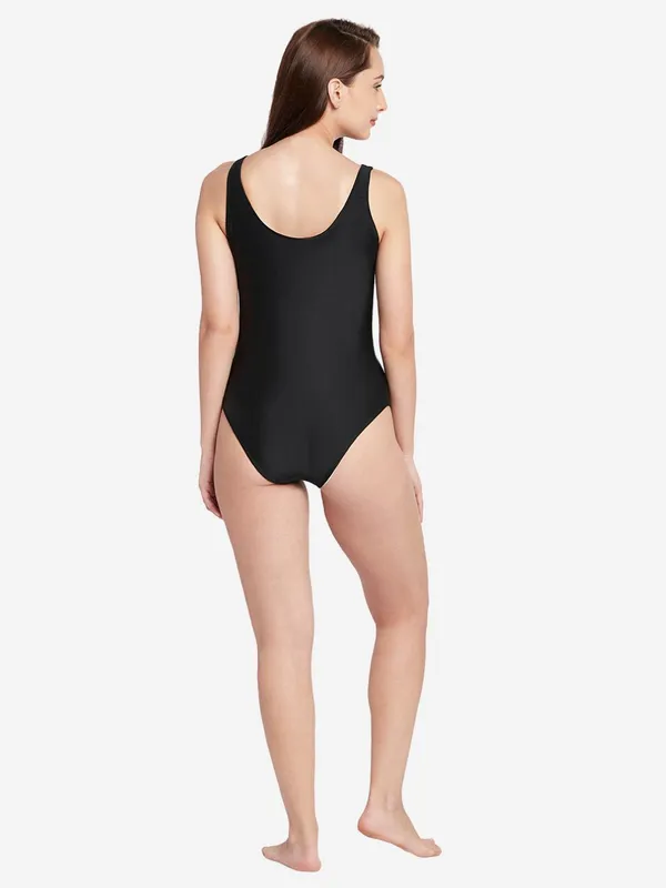 Burgundy_Buttoned_One_Piece_Swimsuit_For_Women