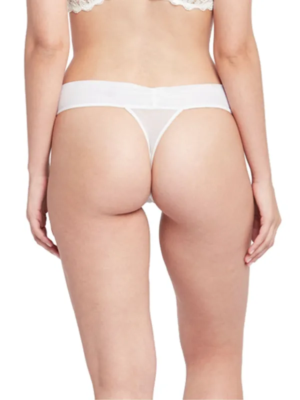 White_Nylon_Lacey_Thong_For_Women