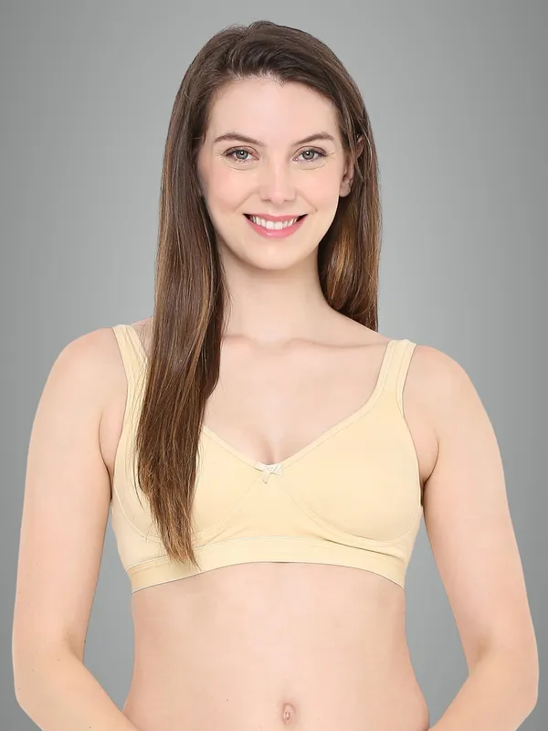 Beige_Comfort_Plus_Full_Coverage_Slip-On_Bra,_Wire-Free_&_Non-Padded_For_Women
