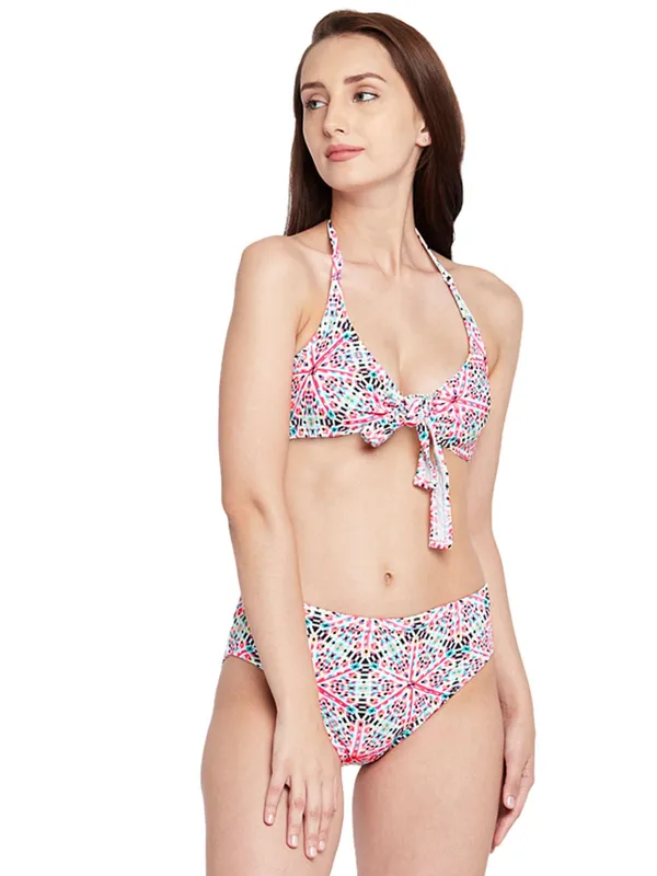 Multicolor_Knotty_Abstarct_Print_High_Waist_Bikini_For_Women
