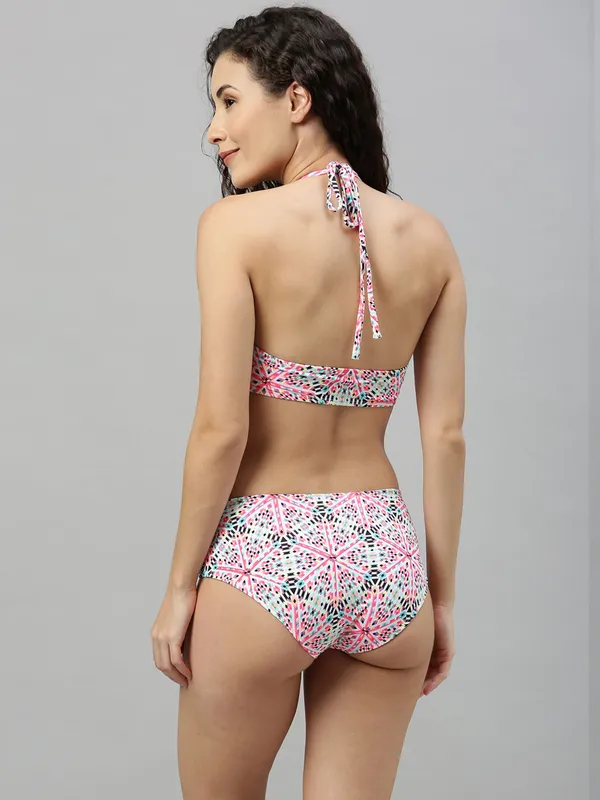 Multicolor_Knotty_Abstarct_Print_High_Waist_Bikini_For_Women