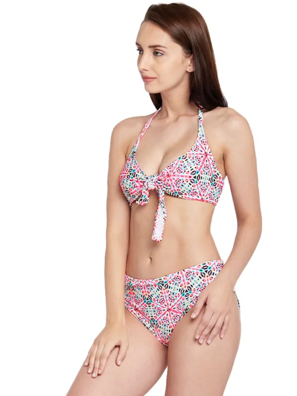 Multicolor_Knotty_Abstarct_Print_High_Waist_Bikini_For_Women