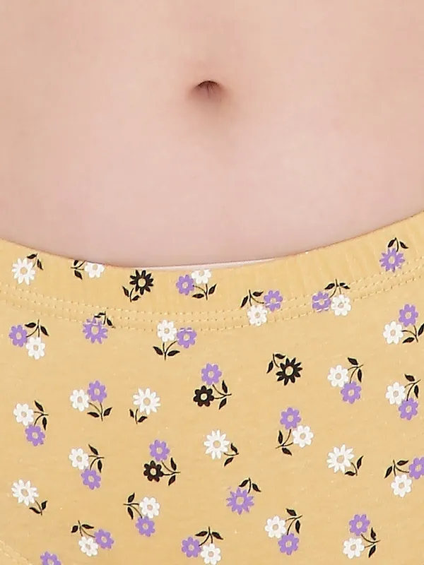 Yellow_Assorted_Mid_Waist_Printed_Bikini_Panty_For_Women