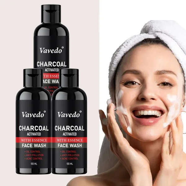 Activated_Charcoal_Face_Wash_For_Men_&_Women_|_Deep_Cleansing,_Oil_Control_&_Clear_Skin_–_100Ml_(Pack_Of_3)
