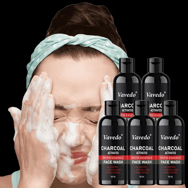 Activated_Charcoal_Face_Wash_For_Men_&_Women_|_Deep_Cleansing,_Oil_Control_&_Clear_Skin_–_100Ml_(Pack_Of_5)