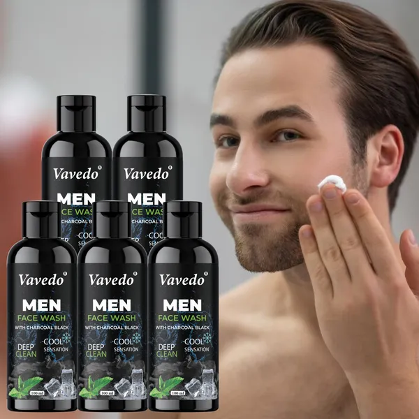 Aloe_Vera_Charcoal_Face_Wash_For_Men_|_Deep_Cleansing,_Oil_Control_&_Detoxifying_Formula_–_100Ml_(Pack_Of_5)