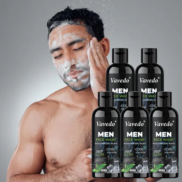 Aloe_Vera_Charcoal_Face_Wash_For_Men_|_Deep_Cleansing,_Oil_Control_&_Detoxifying_Formula_–_100Ml_(Pack_Of_5)