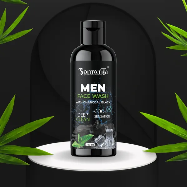 Aloe_Vera_Infused_Charcoal_Face_Wash_For_Men_|_Deep_Clean,_Anti-Pollution_&_Skin_Purifying_Cleanser_–_100Ml
