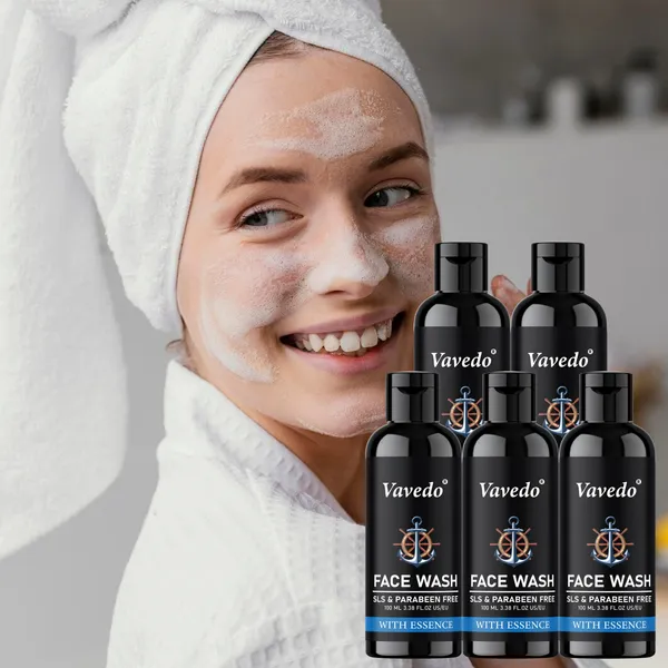 Sls_&_Paraben_Free_Face_Wash_|_Gentle_Cleanser_For_All_Skin_Types_|_Natural_&_Chemical-Free_Formula_–_100Ml_(Pack_Of_5)