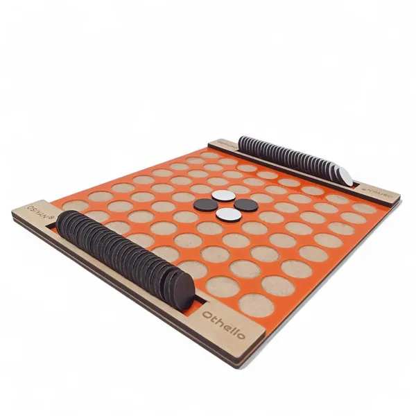 Brown_Portable_Othello_Board_Game_Classic_Reversi_Strategy_Game_For_Kids,_Adults_And_Family_2_Player_Travel_Game_Age_8+_Multicolor