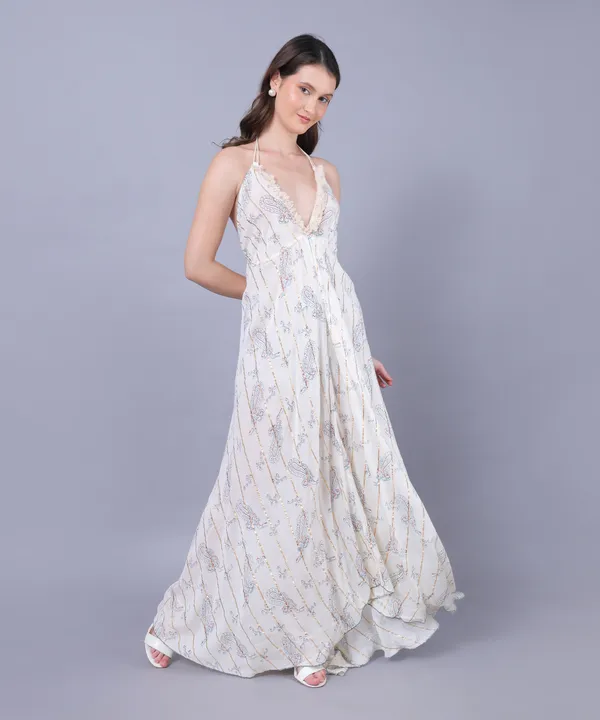 White_&_Blue_Ethnic_Grace_Maxi_Dress_For_Women